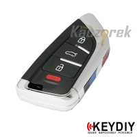 Keydiy 601 - ZB02-3+1 - surový klíč - dálkový ovladač